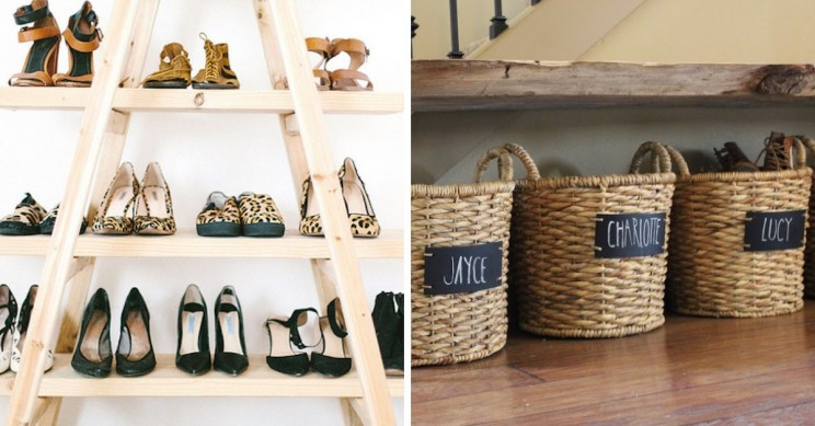 DIY Shoe Organizing Ideas
 15 Excellent DIY Shoe Storage Projects to Get Your
