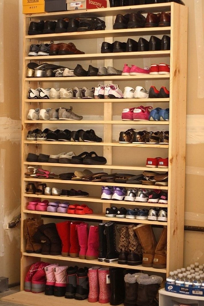 DIY Shoe Rack For Small Closet
 Simple Homemade Shoe Rack Guide that You Can Make Yourself
