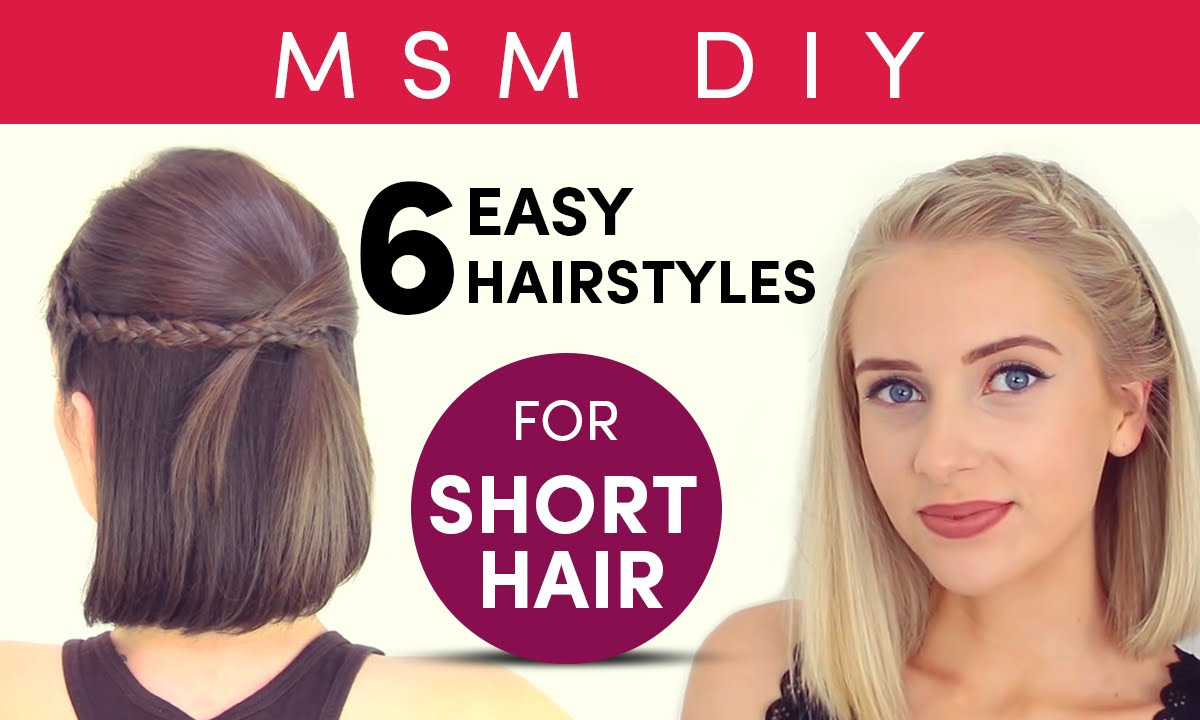 DIY Short Hairstyle
 MSM DIY