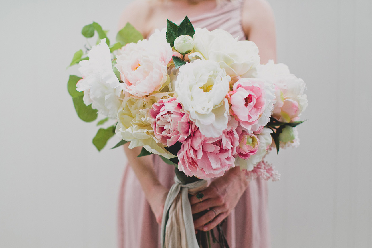 DIY Silk Wedding Flowers
 DIY Silk Flower Bouquet with Afloral