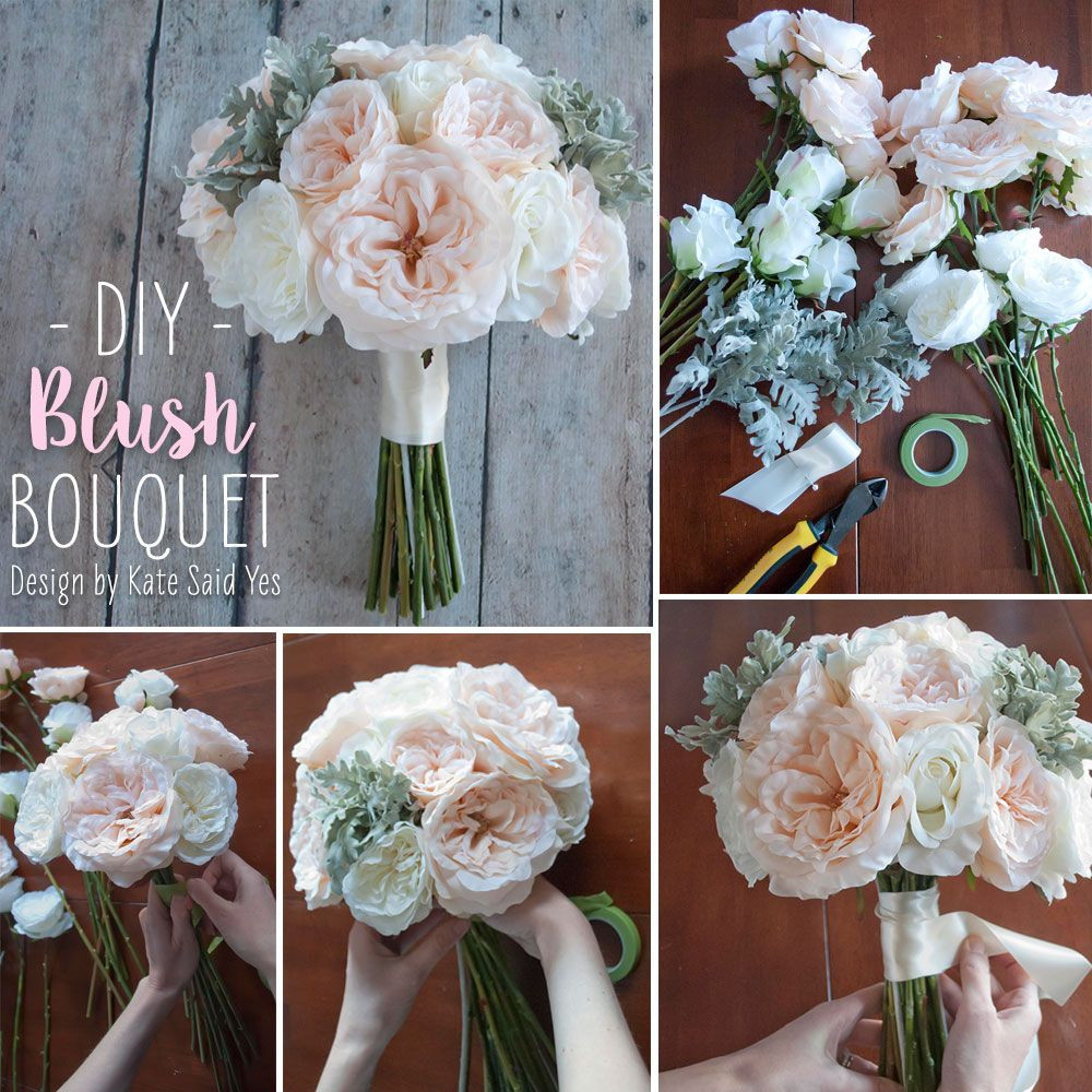 DIY Silk Wedding Flowers
 Follow this simple DIY and make your own wedding bouquets