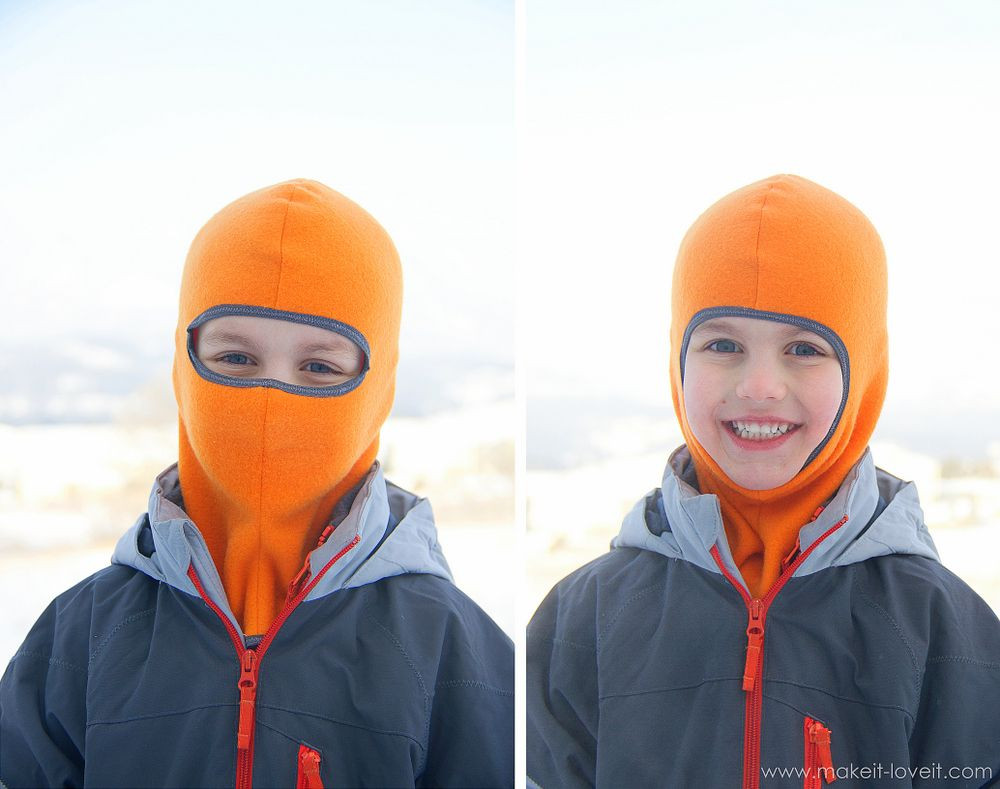 DIY Ski Mask
 How to Make Your Own DIY Ski Mask Balaclava Sewing
