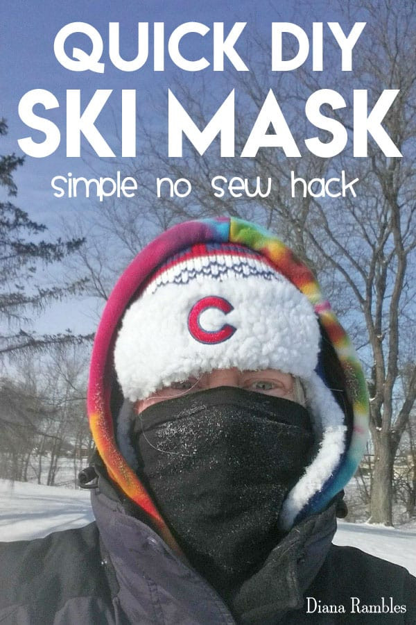 DIY Ski Mask
 Quick DIY Ski Mask Tutorial 1 Minute Hack No Skills Needed