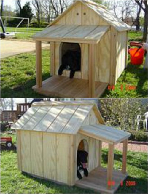 DIY Small Dog House
 15 Brilliant DIY Dog Houses With Free Plans For Your Furry