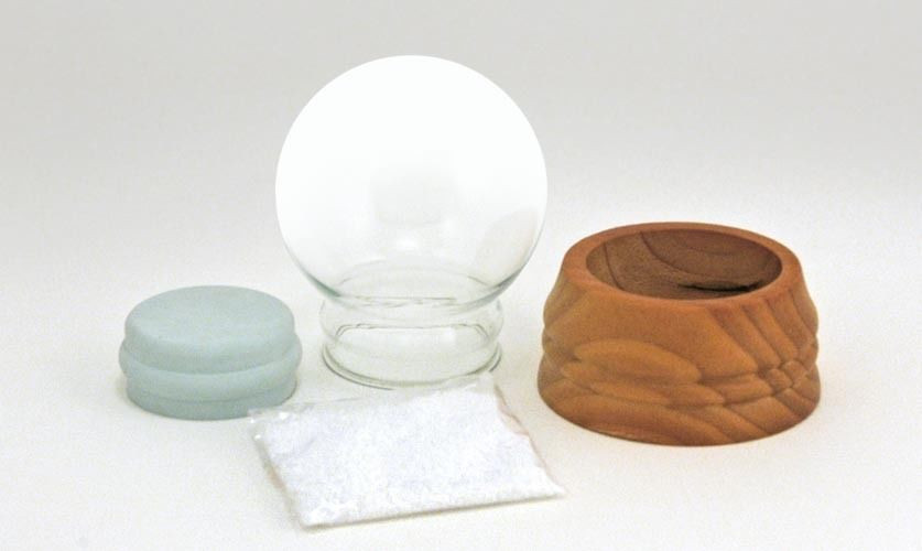 DIY Snow Globe Kits
 DIY Make Your Own Small Snow Globe Kit with Glass Globe