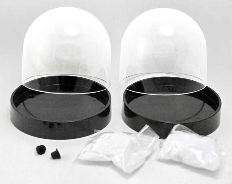 DIY Snow Globe Kits
 DIY Make Your Own 2 Round Plastic Snow Globes Snow Domes
