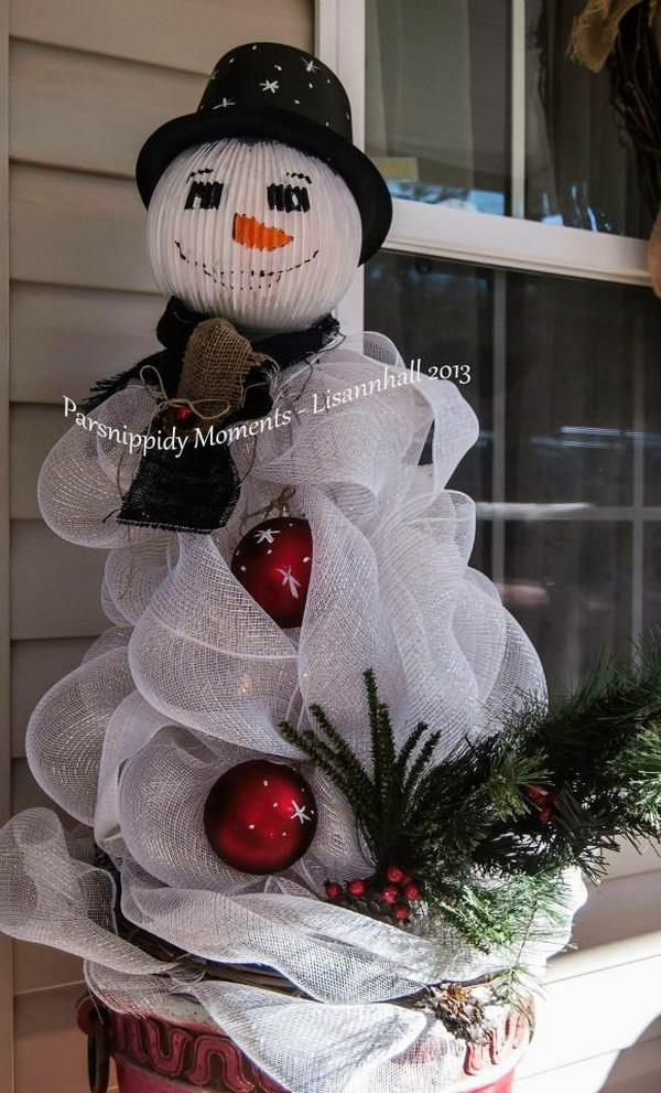 DIY Snowman Decorations
 25 DIY Ideas & Tutorials for Christmas Decoration
