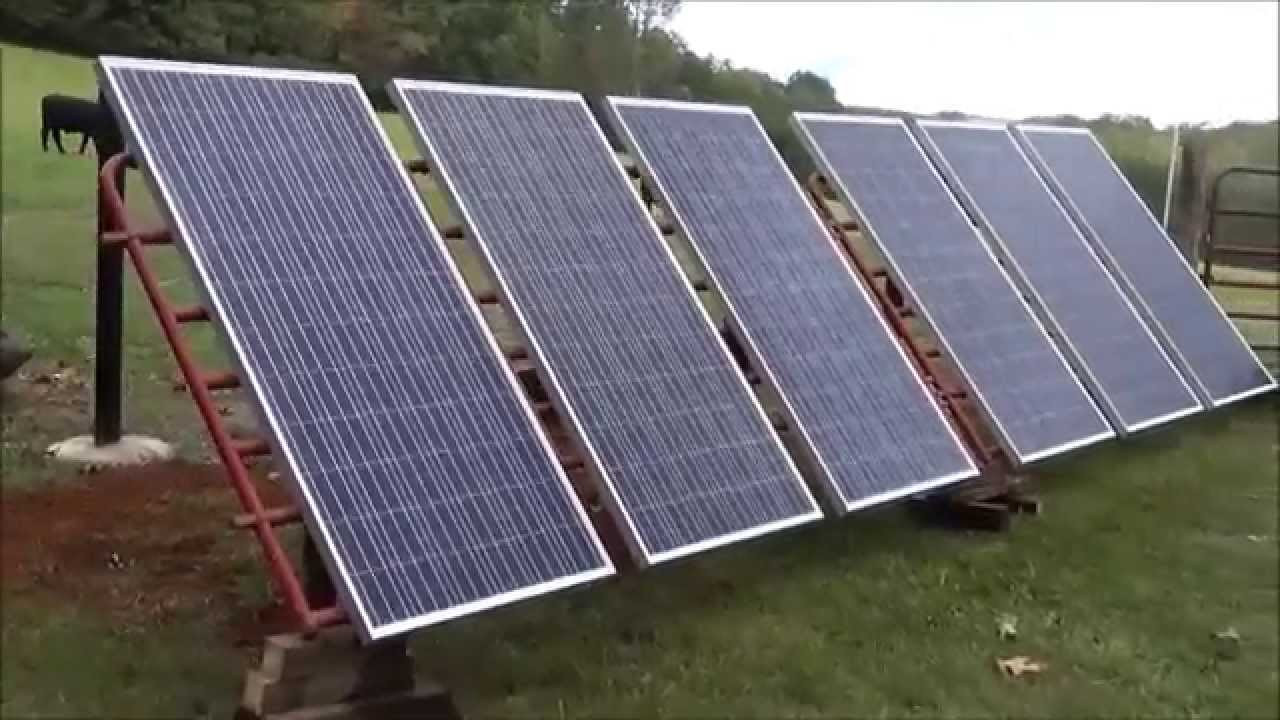 DIY Solar Kits
 Solar panel ground mount diy George Mayda