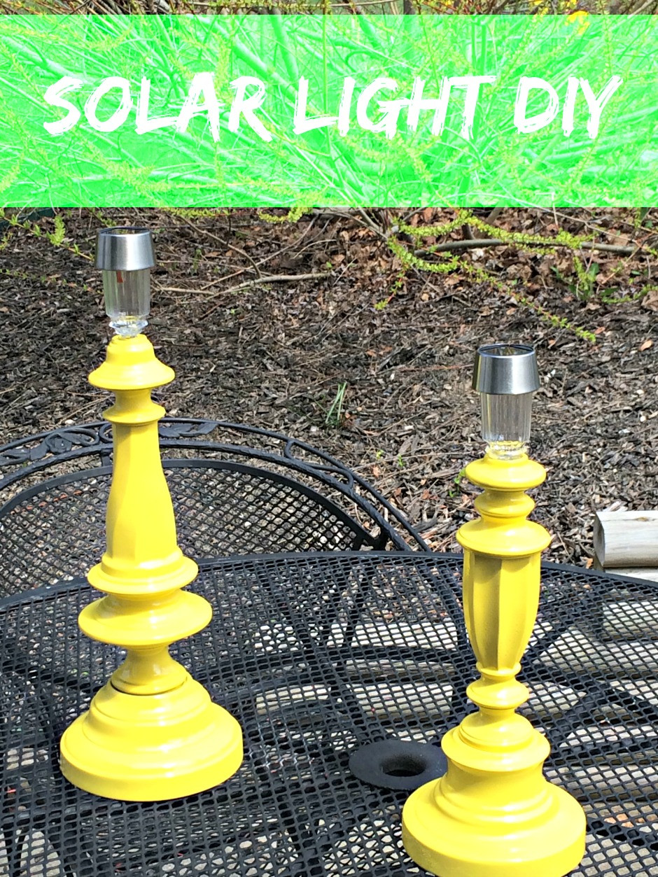 DIY Solar Lights Outdoor
 Happy House and Home Turn Solar Lights Into Garden Lamps