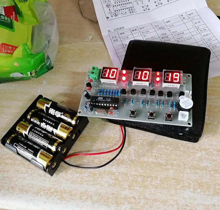 DIY Soldering Kits
 Electronic Diy soldering kit Electronic clock in Blocks