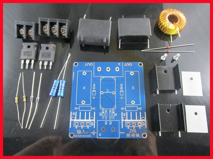 DIY Soldering Kits
 ZVS Board Tesla coiln power suply DIY KITS Electronic diy