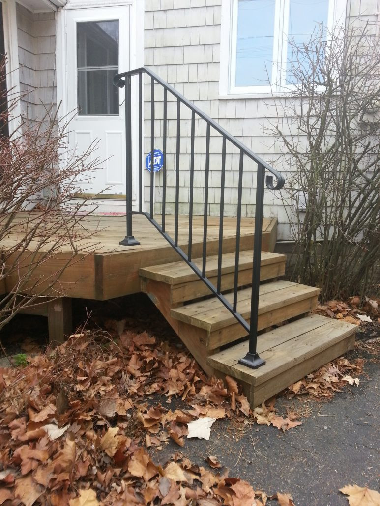 DIY Stair Railing Kits
 Picket 3 DIY Handrail Kit spans three stair risers
