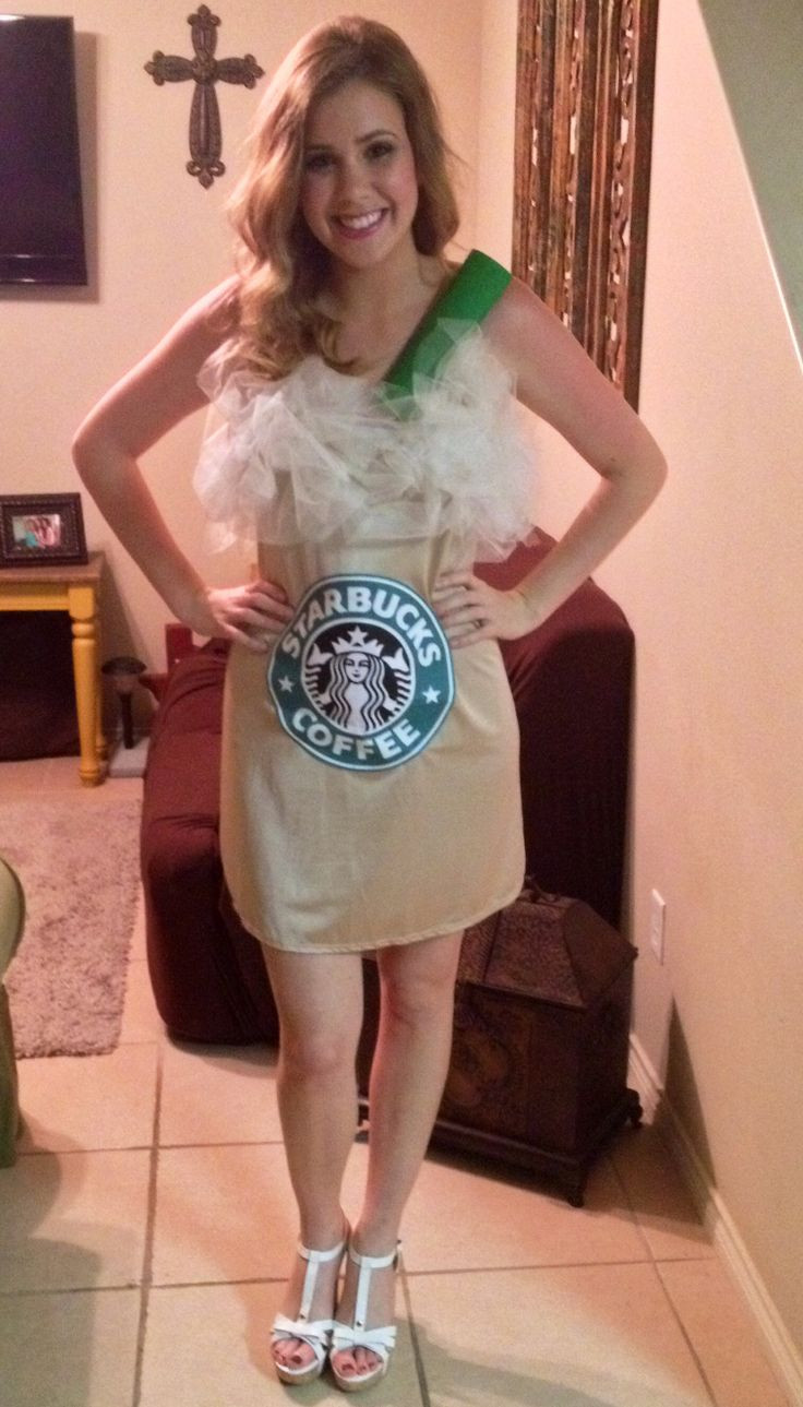 DIY Starbucks Frappuccino Costume
 196 best images about Starbucks on Pinterest
