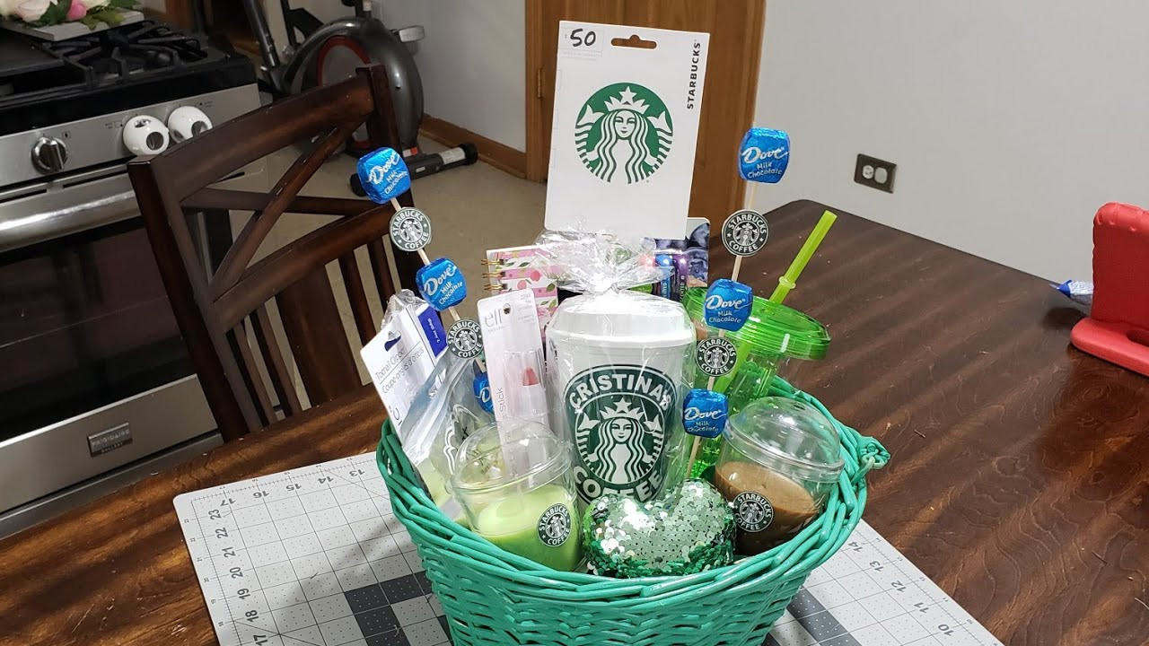 DIY Starbucks Gifts
 diystarbucks tbasket tideas Diy Starbucks Gift