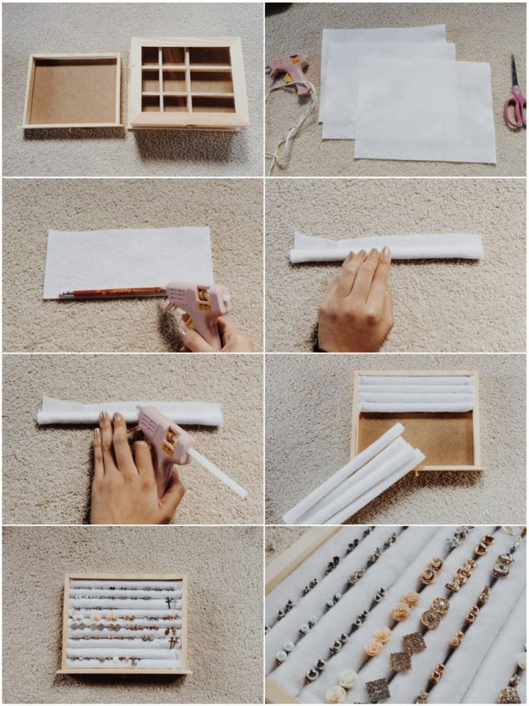 DIY Stud Earring Organizer
 Craftionary