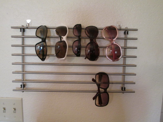 DIY Sunglass Rack
 18 DIY Sunglasses Holders To Keep Your Sunnies Organized