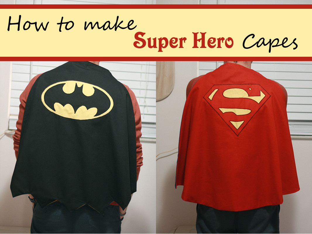 DIY Superhero Cape For Adults
 Runs With Spatulas Crafty Fridays Super Hero Capes
