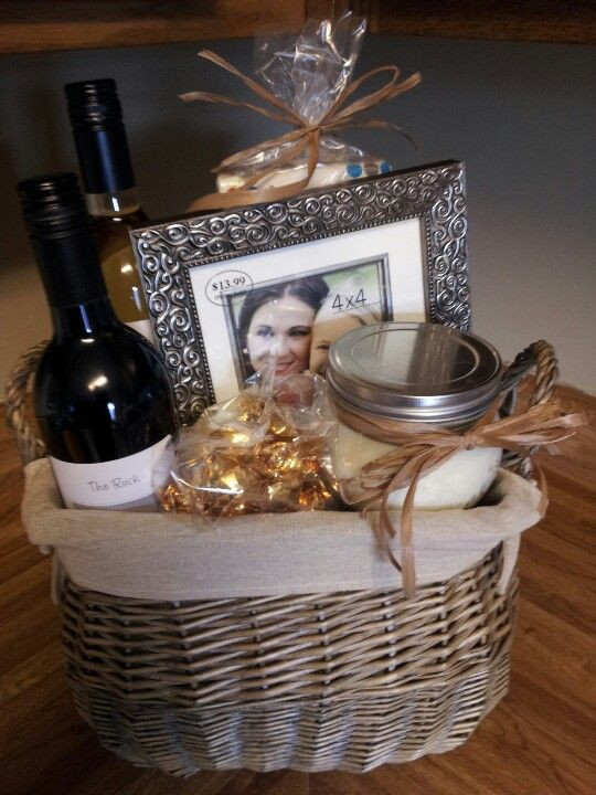 DIY Sympathy Gifts
 Sympathy t basket 2 bottles of wine for sharing with