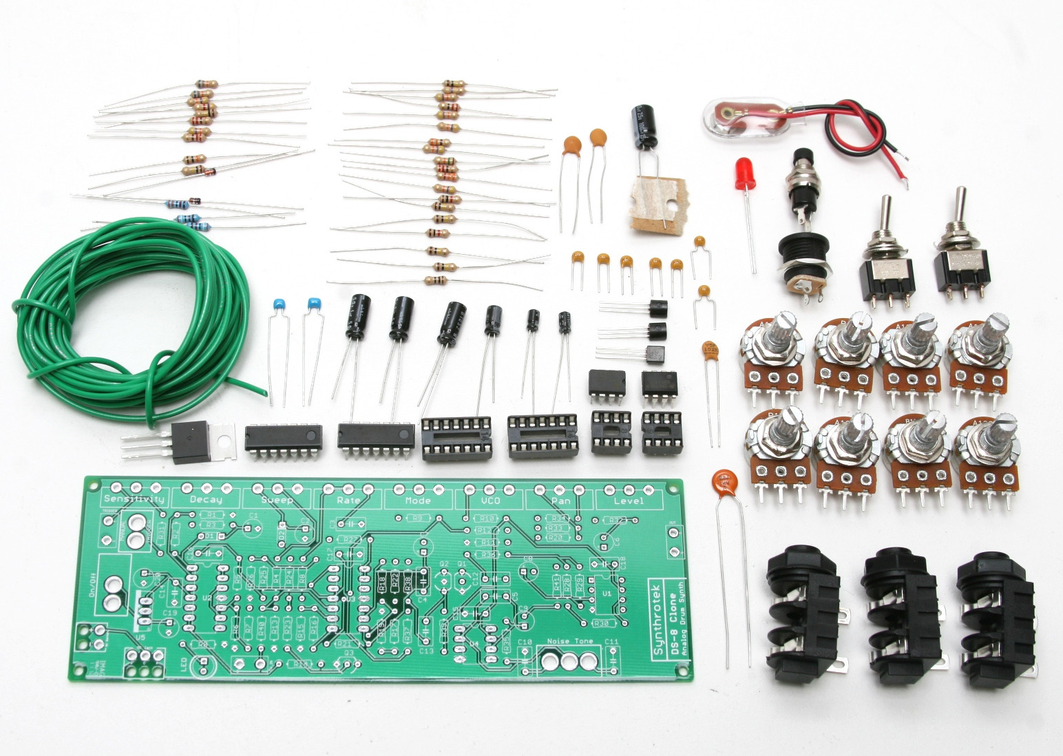 DIY Synthesizer Kits
 DS 8 Drum Synth Clone Assembly Instructions