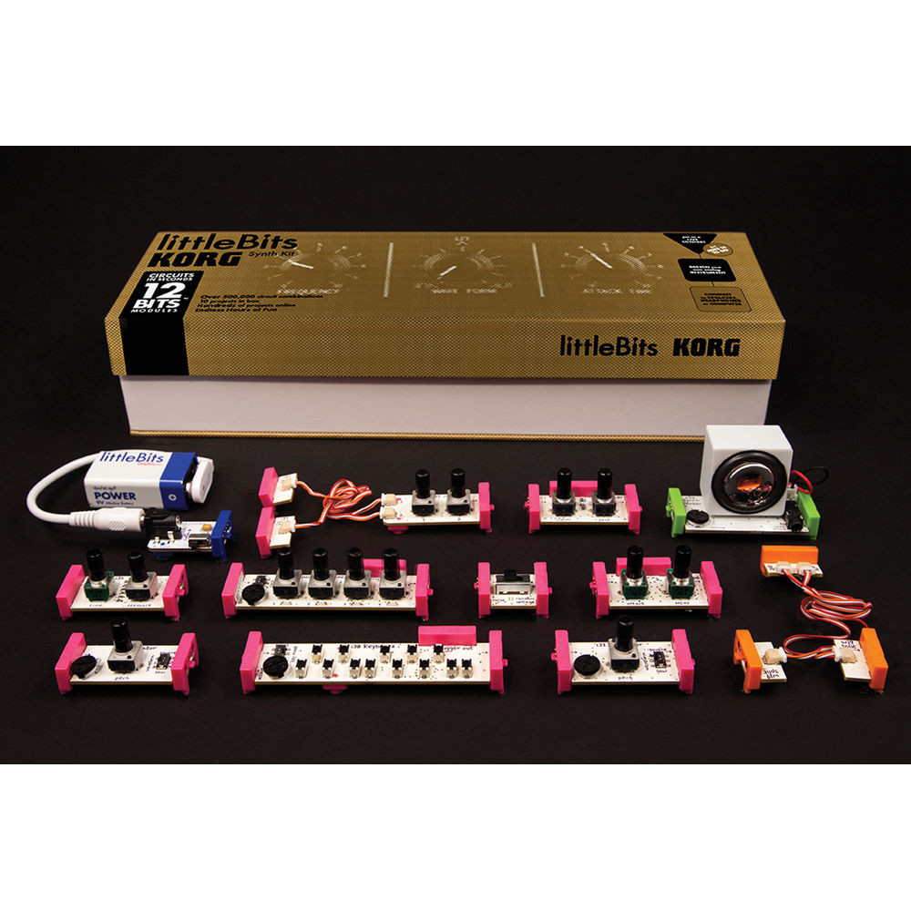 DIY Synthesizer Kits
 Korg littleBits Synth Kit Modular Analog Synthesizer