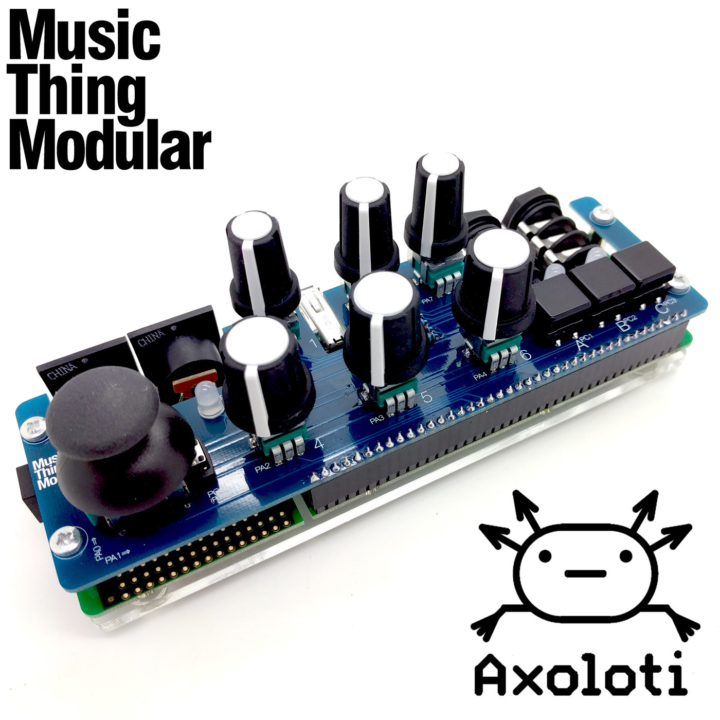 DIY Synthesizer Kits
 Music Thing AxoControl PCB – Thonk – DIY Synthesizer Kits