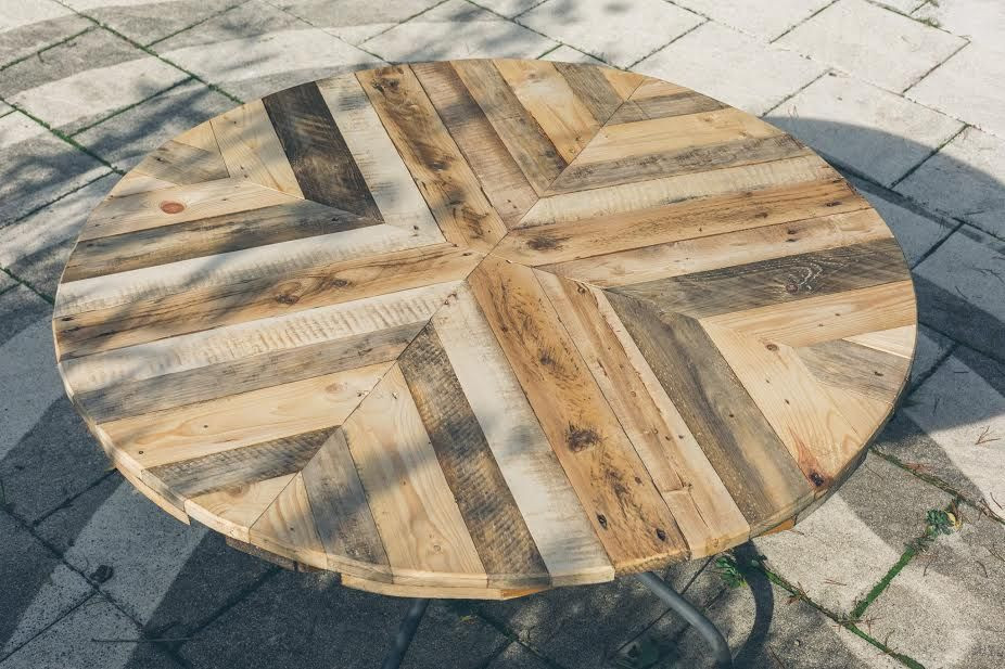 DIY Table Top Wood
 Round Wood Patio Table Plans Diy Pallet Wood Table Tops