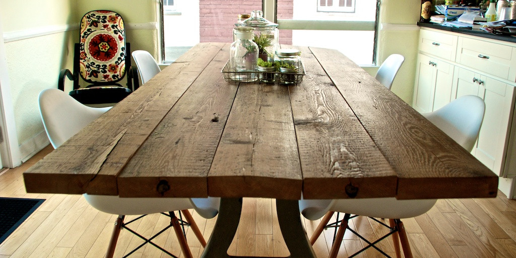 DIY Table Top Wood
 DIY Reclaimed Wood Table