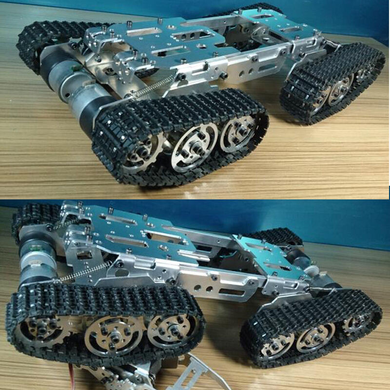 DIY Tank Track
 Metal ATV Track Robot Tank Chassis suspension obstacle