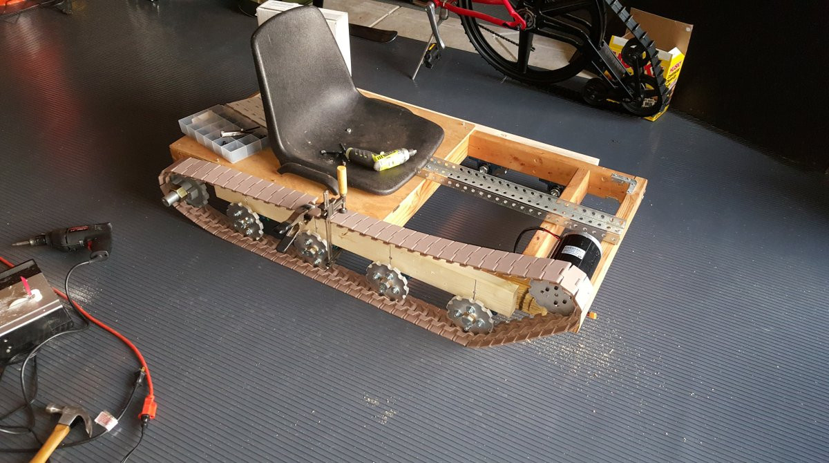 DIY Tank Track
 How I Added Tank Treads to a Go Kart