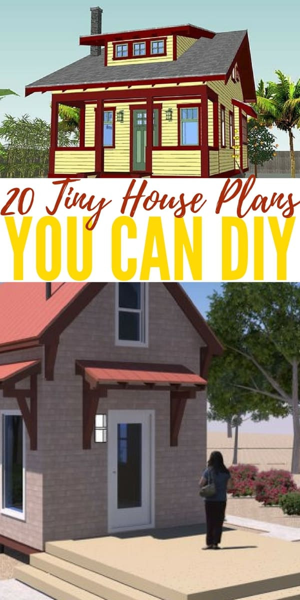 DIY Tiny House Plans
 20 Tiny House Plans You Can DIY