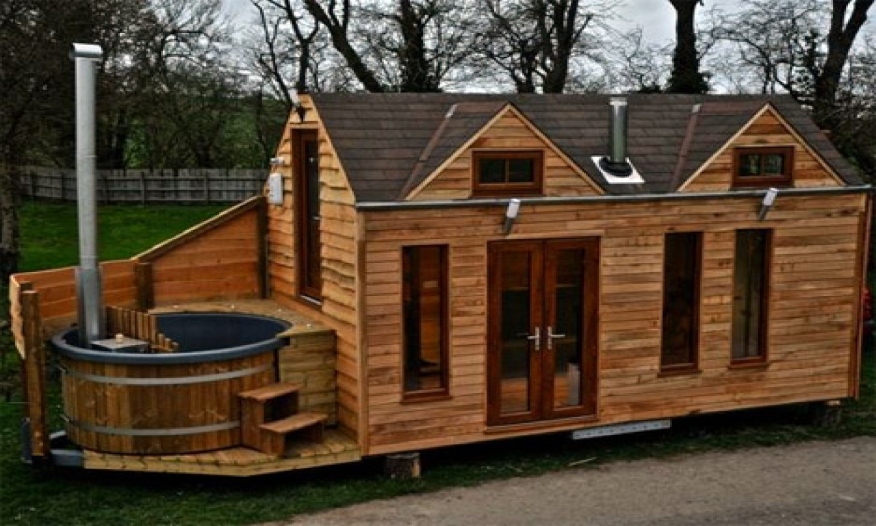 DIY Tiny House Plans
 Tiny Houses with No Loft Tiny House with Hot Tub diy tiny