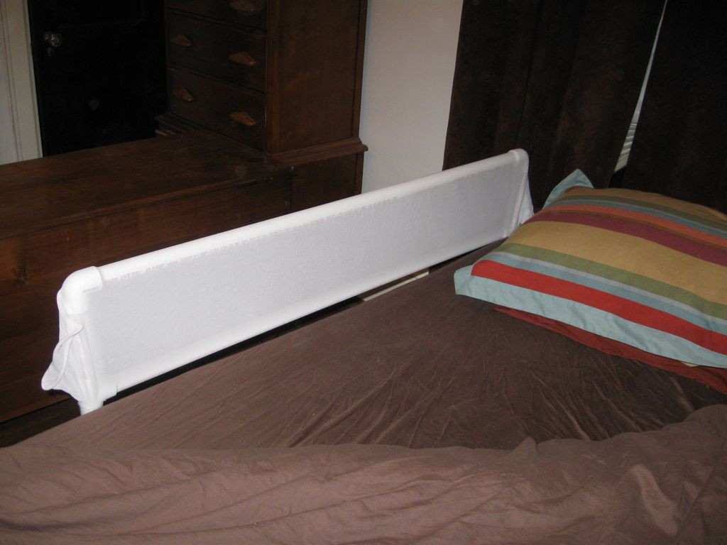 DIY Toddler Bed Rails
 Toddler Safety Bedrail