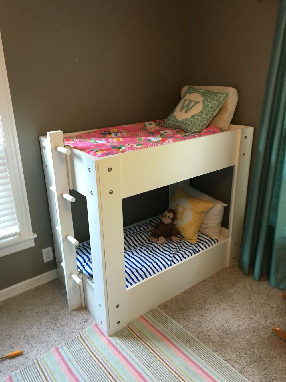 DIY Toddler Bunk Bed
 DIY Toddler bunk beds Total cost $150