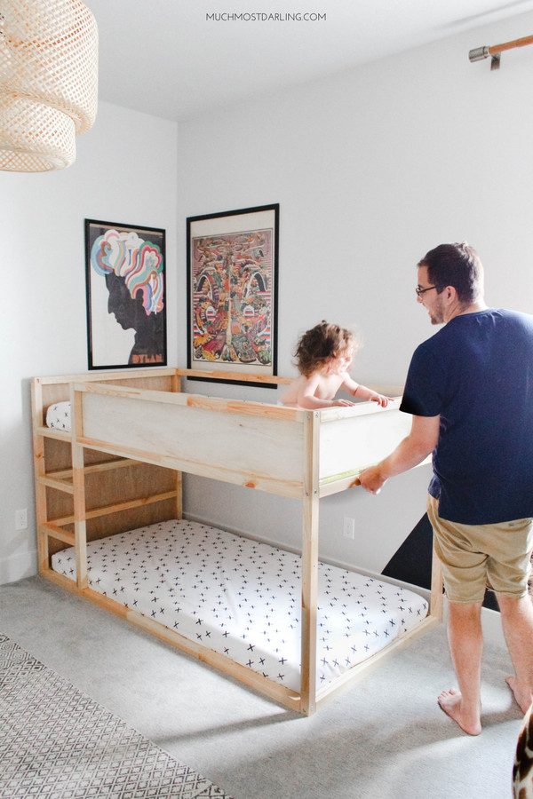 DIY Toddler Bunk Bed
 DIY Ikea Hack KURA Toddler Bunk Bed