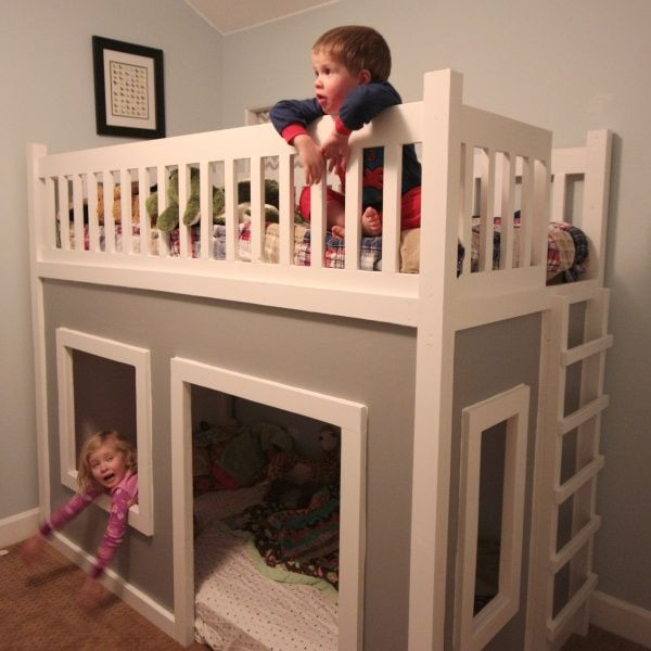 DIY Toddler Bunk Bed
 DIY Bunk Bed Playhouse Baby & Child