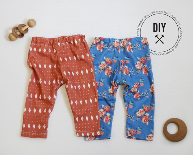 DIY Toddler Clothes
 Everything Golden DIY – Baby Leggings