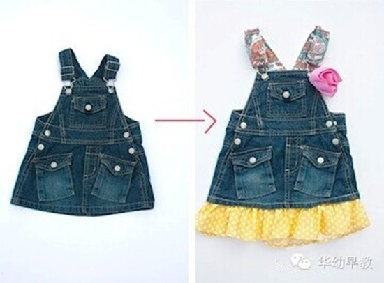 DIY Toddler Clothes
 Wonderful DIY Reusing Girl s Clothes Last