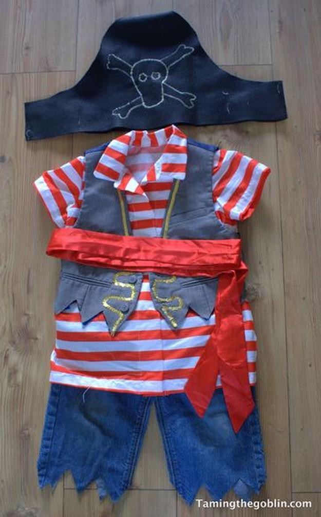 DIY Toddler Pirate Costume
 25 Argh tastic DIY Pirate Costume Ideas DIY Ready
