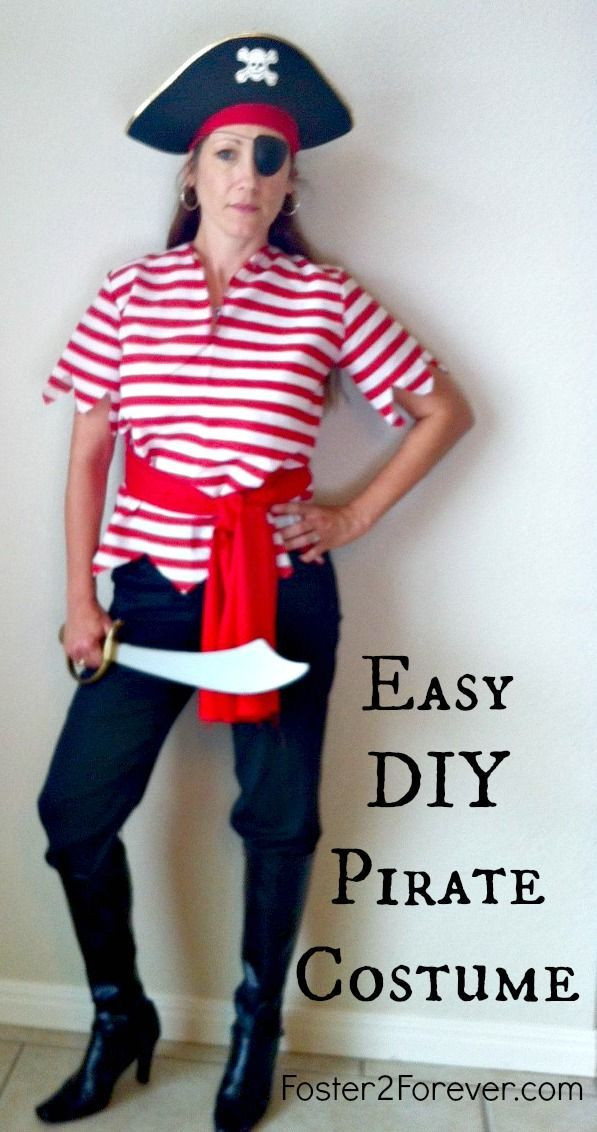 DIY Toddler Pirate Costume
 Our Disney Cruise Pirate Night Costumes