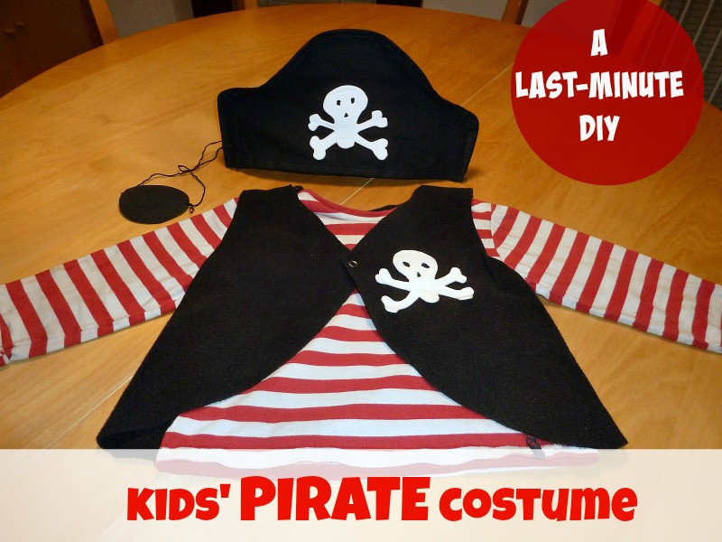 DIY Toddler Pirate Costume
 How to make a PIRATE costume for kids last minute DIY