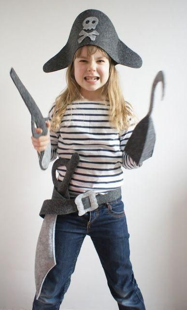 DIY Toddler Pirate Costume
 30 PIRATE COSTUMES FOR HALLOWEEN