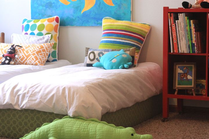 DIY Toddler Platform Bed
 Build Two Toddler Beds for $75