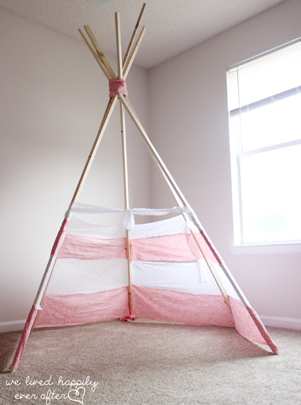 DIY Toddler Teepee
 15 DIY Teepee Projects You Will Love To Make e For Your