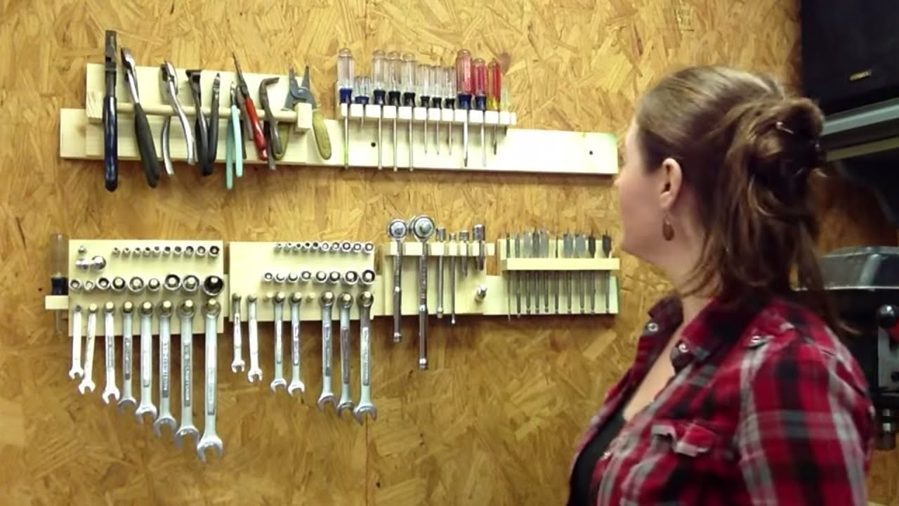 DIY Tool Organizer Ideas
 DIY Hand Tool Storage System