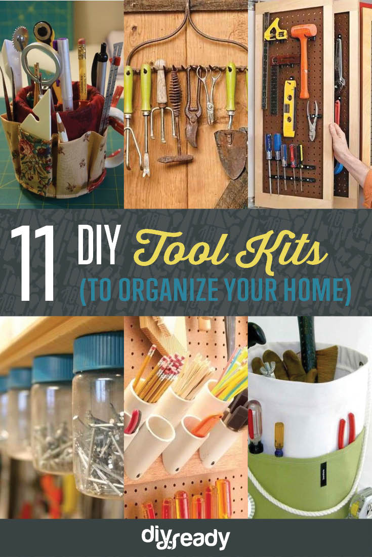 DIY Tool Organizer Ideas
 11 DIY Tool Kits