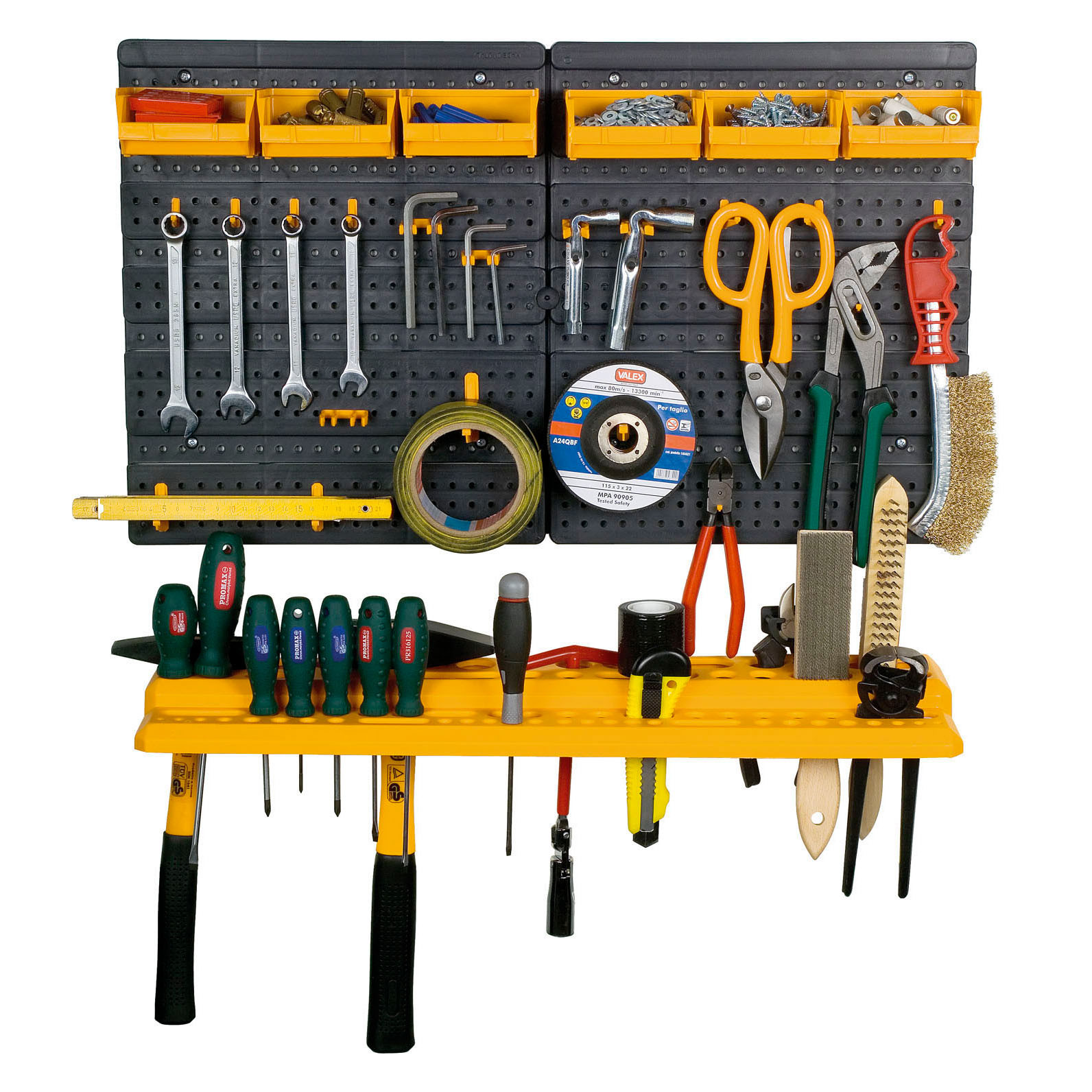 DIY Tool Organizer
 Garage Tool Rack Wall Kit Mini Storage Tools Organizer