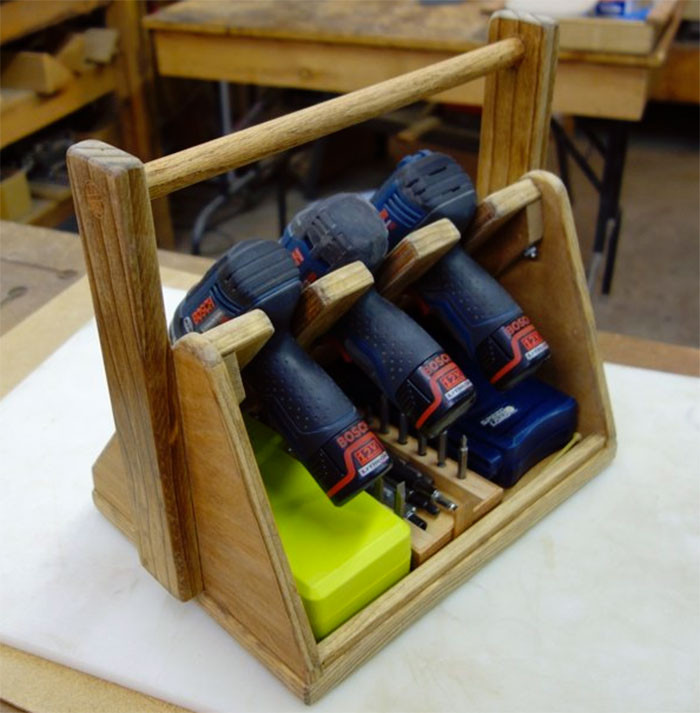 DIY Tool Organizer
 Make a DIY Power Tool Tote to Keep Your Tools and