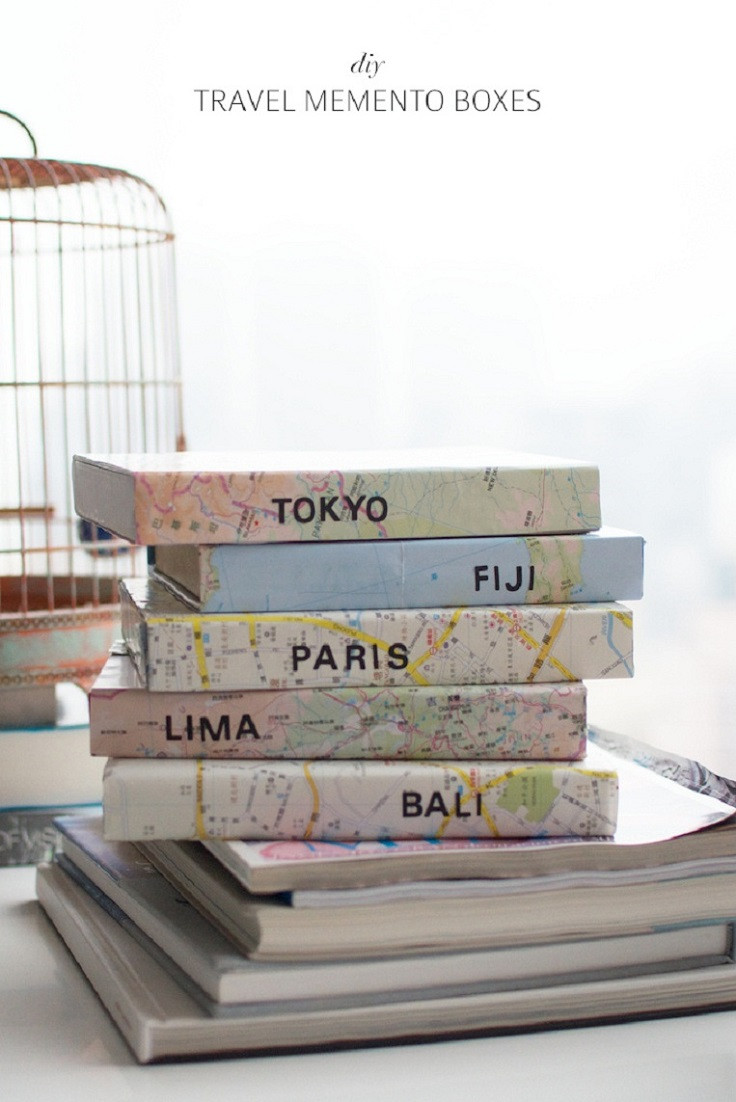 DIY Travel Gifts
 Top 10 DIY Map Gifts For Travel Lovers Top Inspired