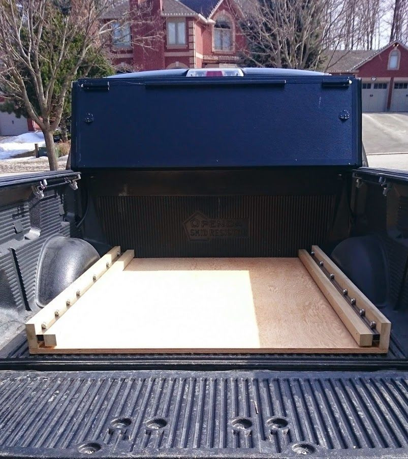 DIY Truck Bed Tool Box
 DIY bed slide Ford Truck Enthusiasts Forums