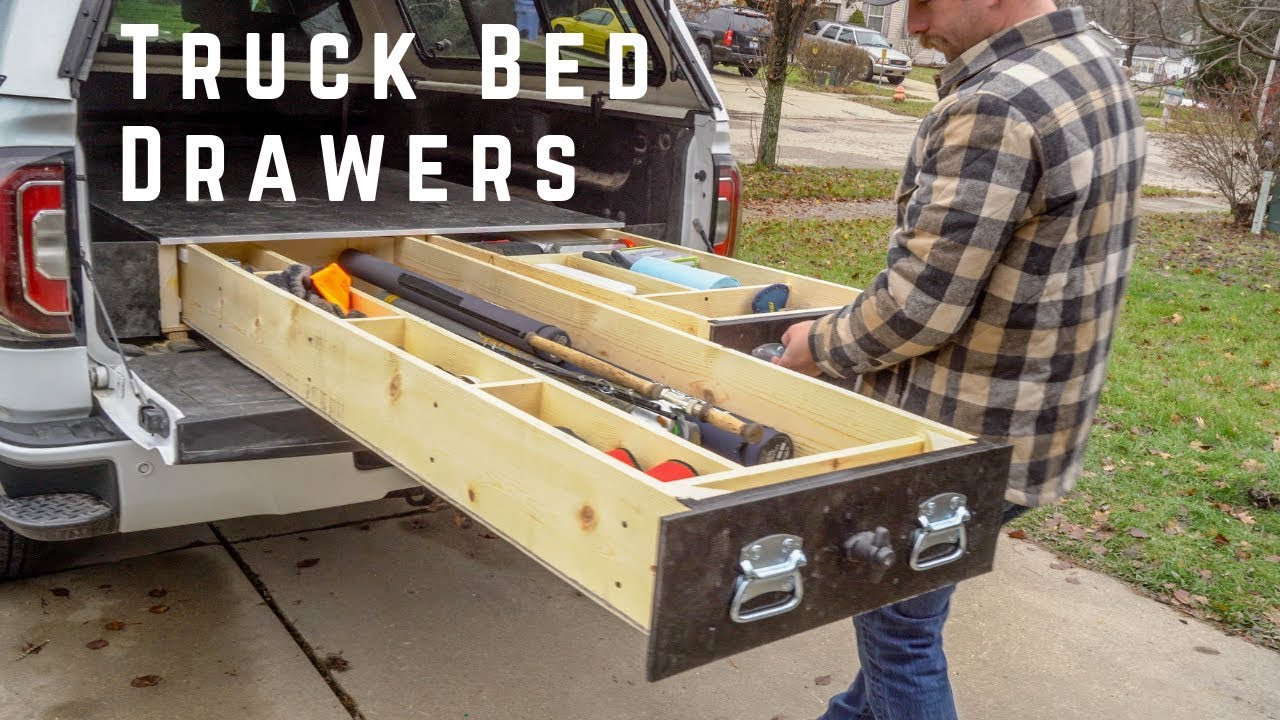 DIY Truck Bed Tool Box
 How To Build Truck Bed Drawers SUV Drawer DIY